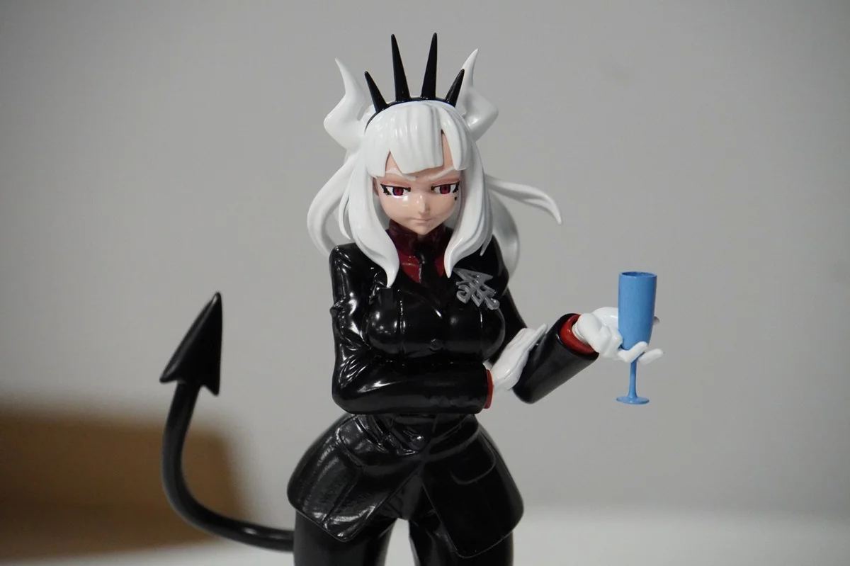 Helltaker Lucifer figurine closeup